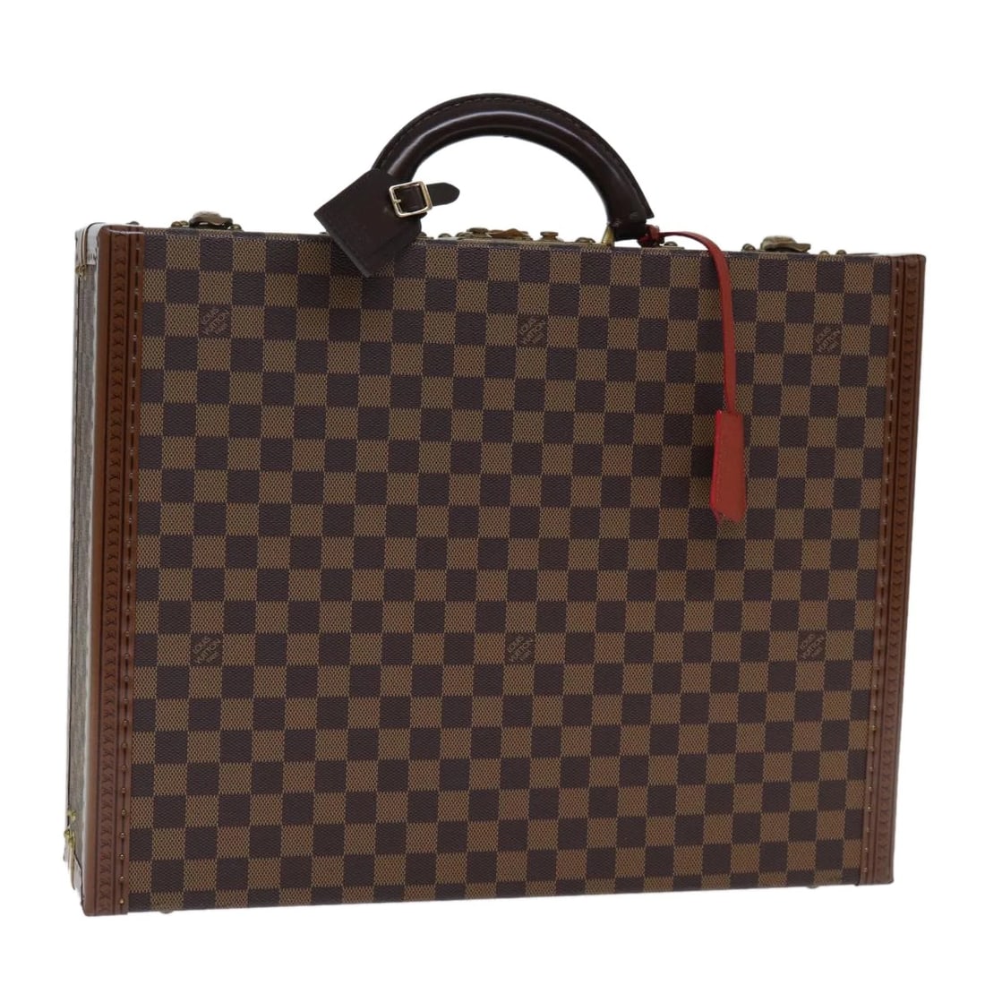LOUIS VUITTON DAMIER EBENE ATTACHE CASE HAND BAG (1 of 5)