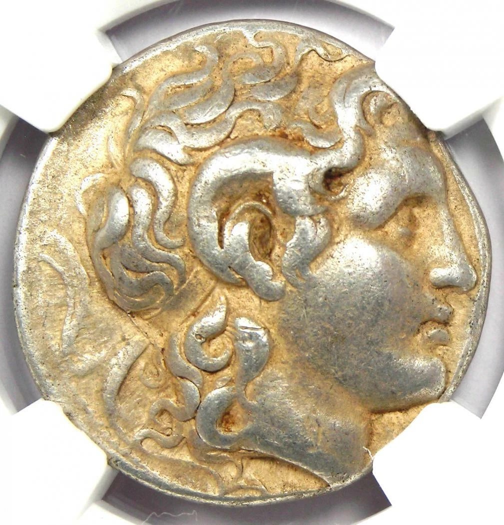 THRACE LYSIMACHUS AR TETRADRACHM LYSIMACHOS COIN: Thrace Lysimachus AR Tetradrachm Lysimachos Coin Year: 281 BC Denomination: Tetradrachm Country of Origin: Greece Accessories: None Accessories Notice: When purchasing pre-owned goods, please refer to