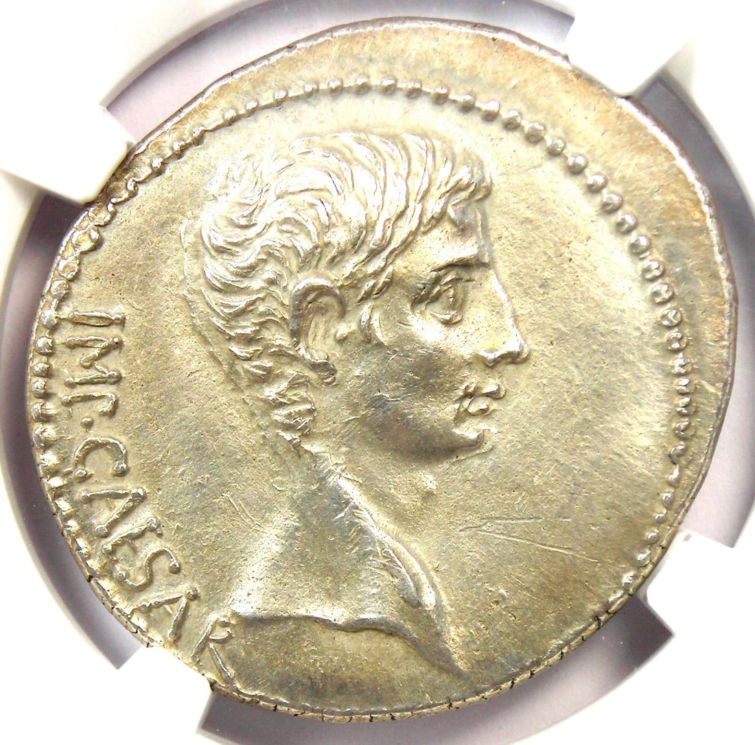 AUGUSTUS AR CISTOPHORUS TETRADRACHM SILVER COIN: Augustus AR Cistophorus Tetradrachm Silver Coin Year: 27 BC Denomination: Cistophorus Country of Origin: Italy Accessories: None Accessories Notice: When purchasing pre-owned goods, please refer to th