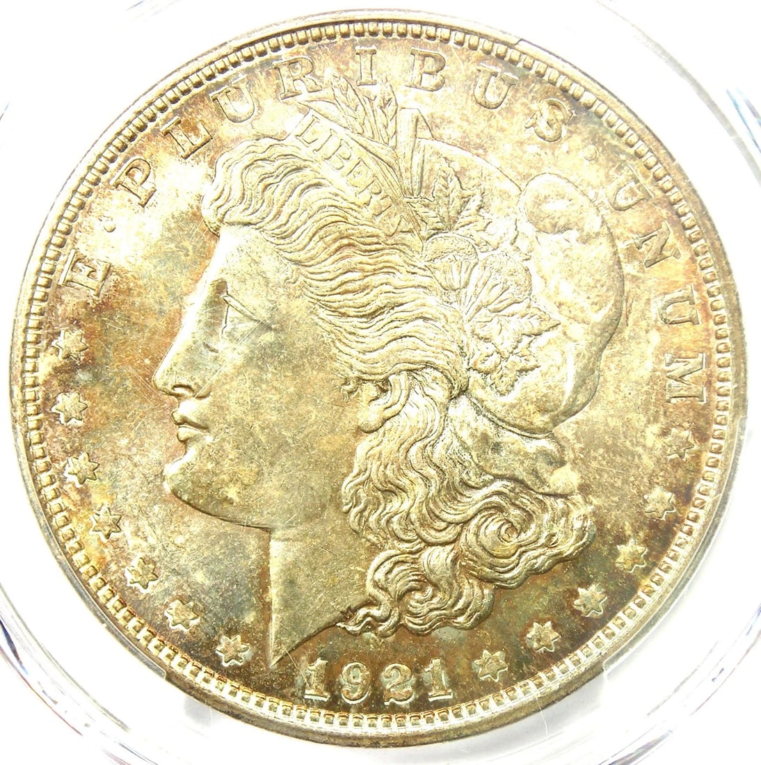 1921-D MORGAN SILVER DOLLAR $1: 1921-D Morgan Silver Dollar $1 Year: 1921 Denomination: $1 Country of Origin: United States Accessories: None Accessories Notice: When purchasing pre-owned goods, please refer to the photos of the ite