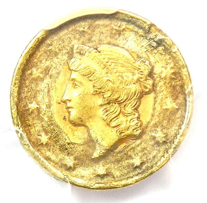 1849-D LIBERTY GOLD DOLLAR G$1 DAHLONEGA COIN (1 of 3)