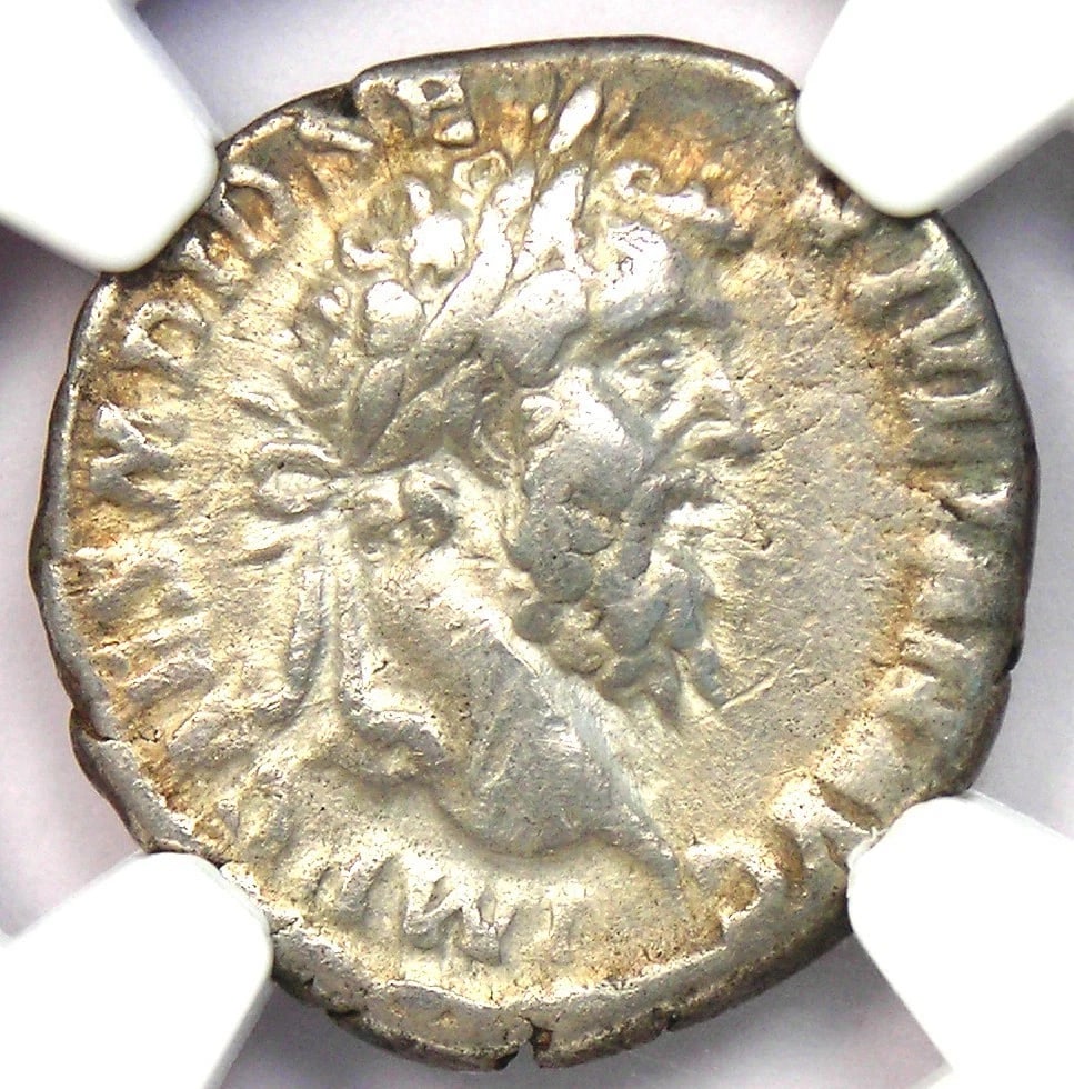 DIDIUS JULIANUS AR DENARIUS SILVER ROMAN COIN (1 of 4)