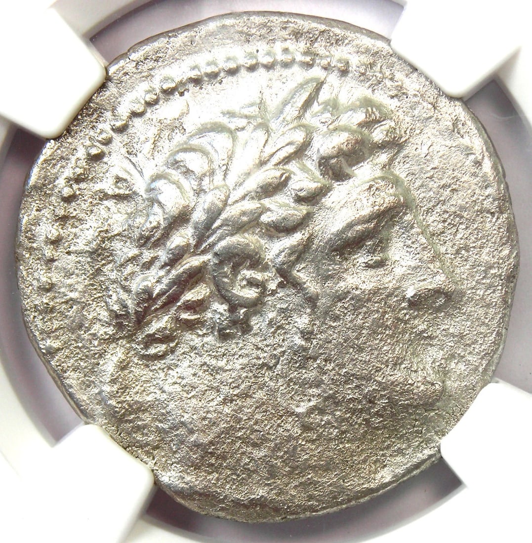 PHOENICIA TYRE MELKART AR SHEKEL BIBLE SILVER COIN: Phoenicia Tyre Melkart AR Shekel Bible Silver Coin Year: 103 BC Denomination: Shekel Country of Origin: Israel Accessories: None Accessories Notice: When purchasing pre-owned goods, please refer to