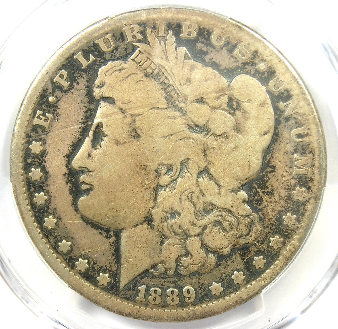 1889-CC MORGAN SILVER DOLLAR $1 CARSON CITY COIN: 1889-CC Morgan Silver Dollar $1 Carson City Coin Year: 1889 Denomination: $1 Country of Origin: United States Accessories: None Accessories Notice: When purchasing pre-owned goods, please refer to the