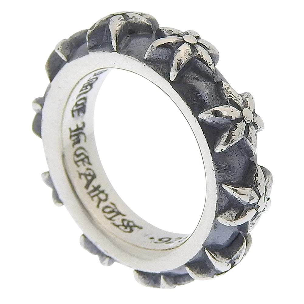 CHROME HEARTS STAR BAND RING - 2