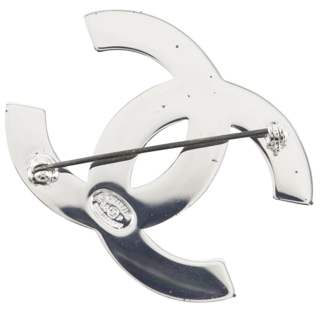 CHANEL COCO MARK LOGO BROOCH - 2