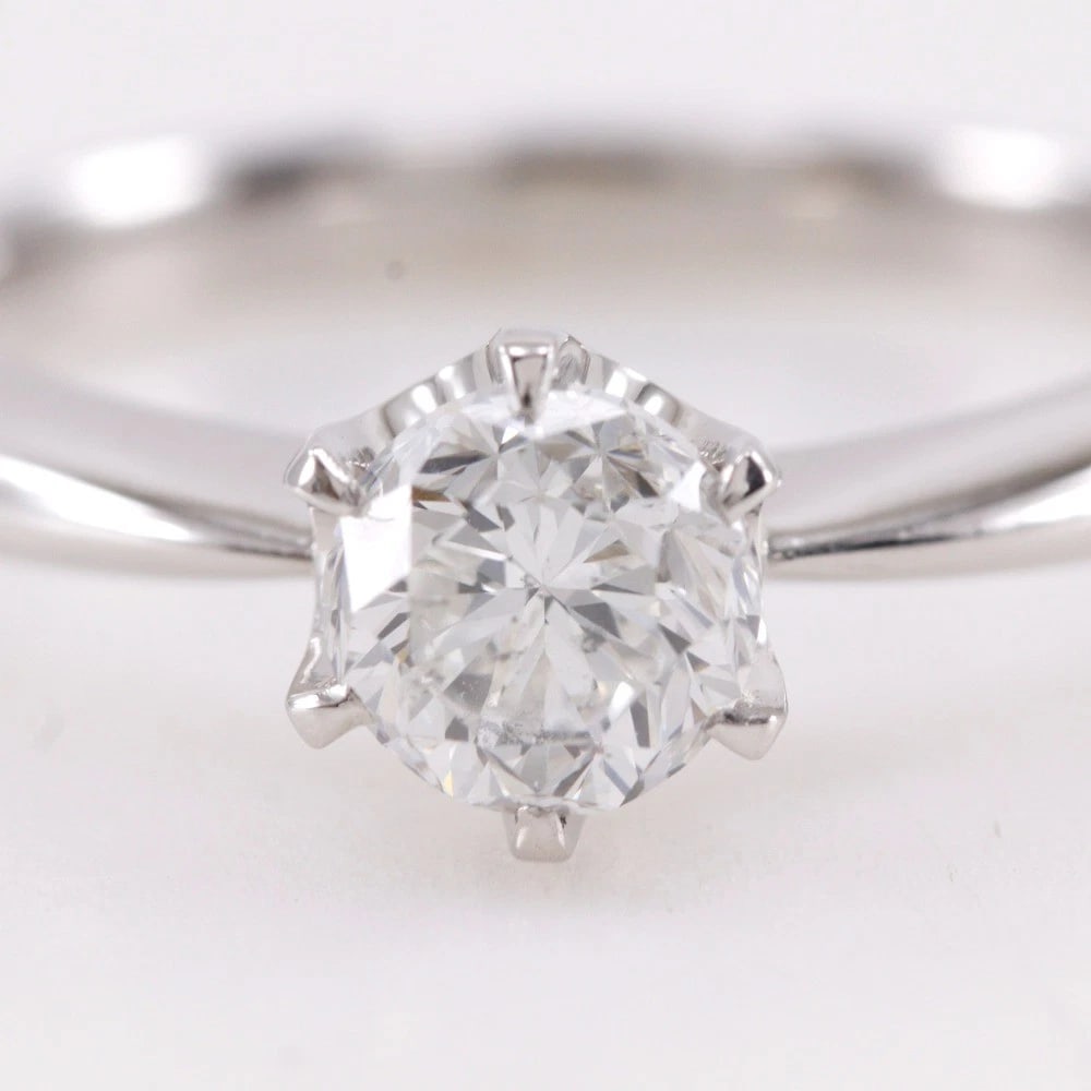 RING PT900PLATINUM/DIAMOND - 3