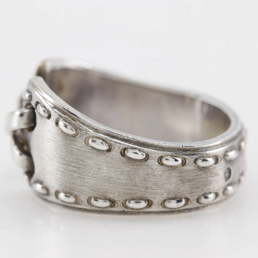 HERMES MEXICAN RING RING SILVER925 - 3