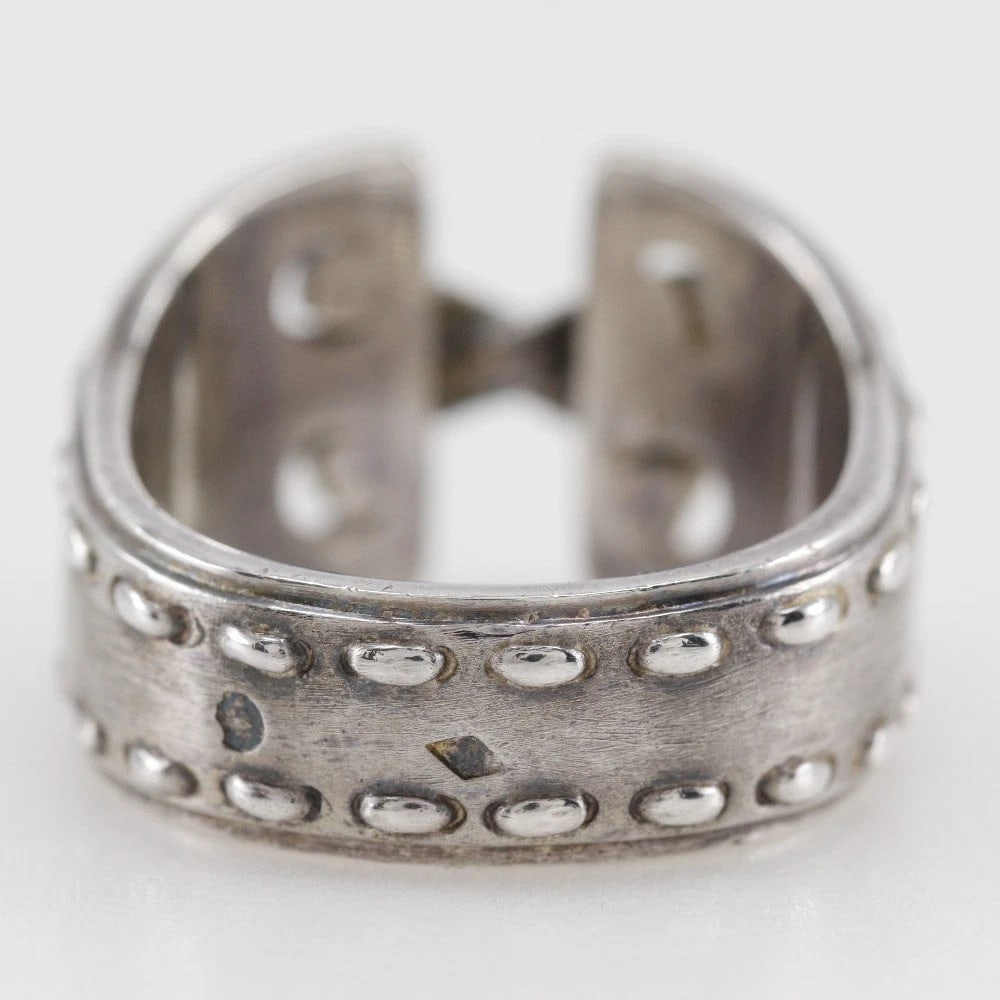 HERMES MEXICAN RING RING SILVER925 - 4