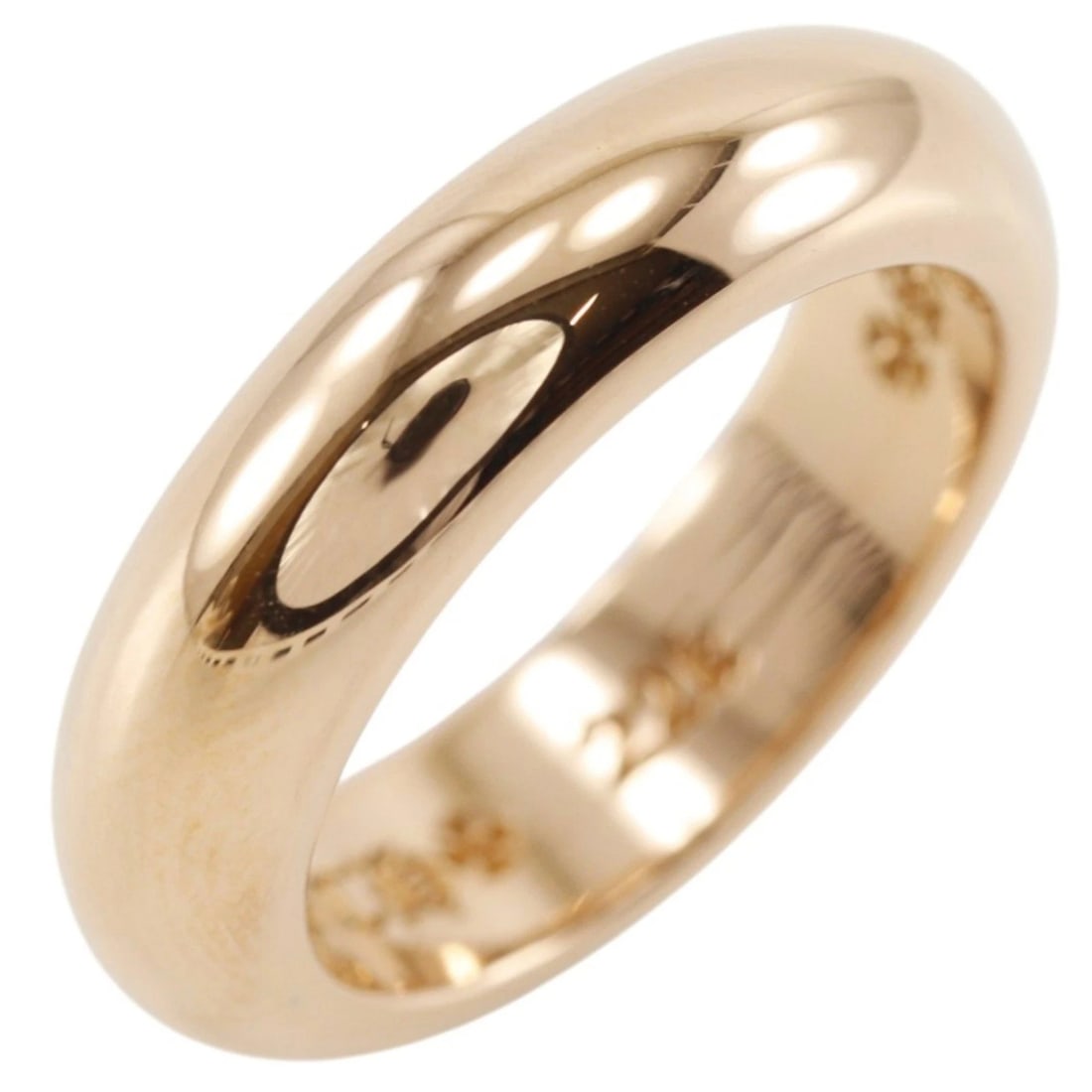 CHROME HEARTS WEDDING BAND ROUND RING: CHROME HEARTS Wedding Band Round Ring Brand: CHROME HEARTS Type/Style: Ring Material: K22 Gold, Color: Gold Size: 6.2(US Size) Accessories: None Accessories Notice: When purchasing pre-own