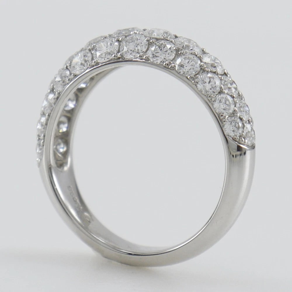 CHAR RING PT950PLATINUM/DIAMOND - 2