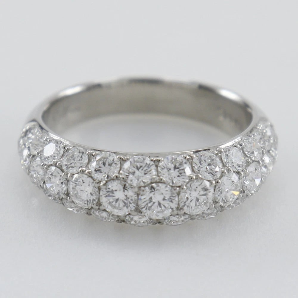 CHAR RING PT950PLATINUM/DIAMOND - 3