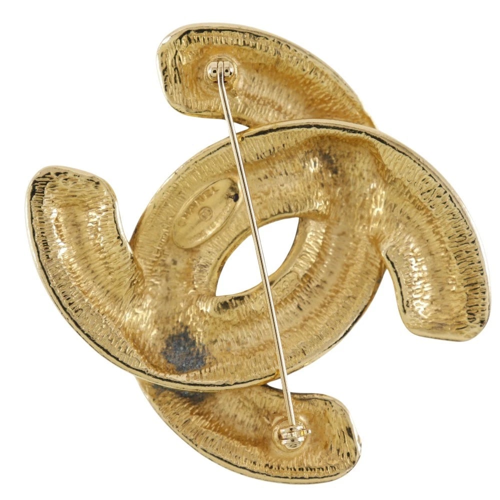CHANEL COCO MARK BROOCH - 2