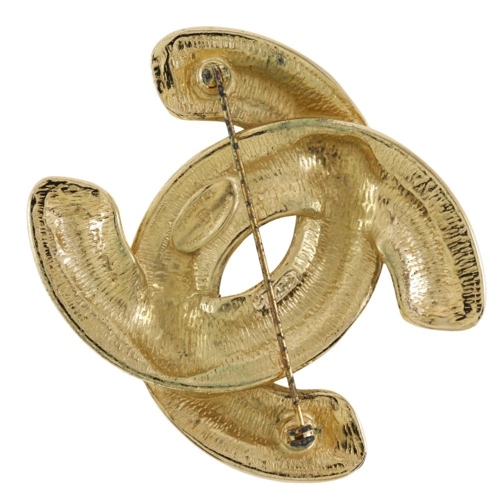 CHANEL COCO MARK BROOCH - 2