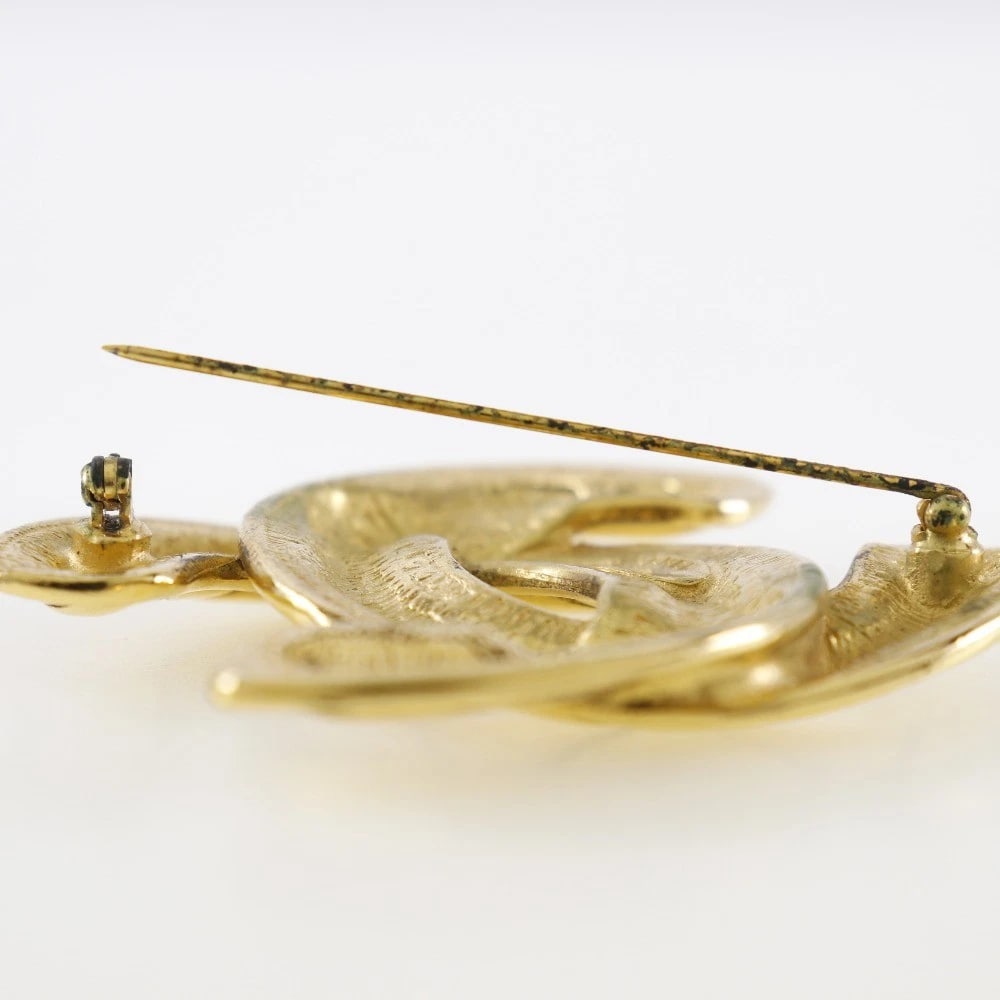 CHANEL COCO MARK BROOCH - 4
