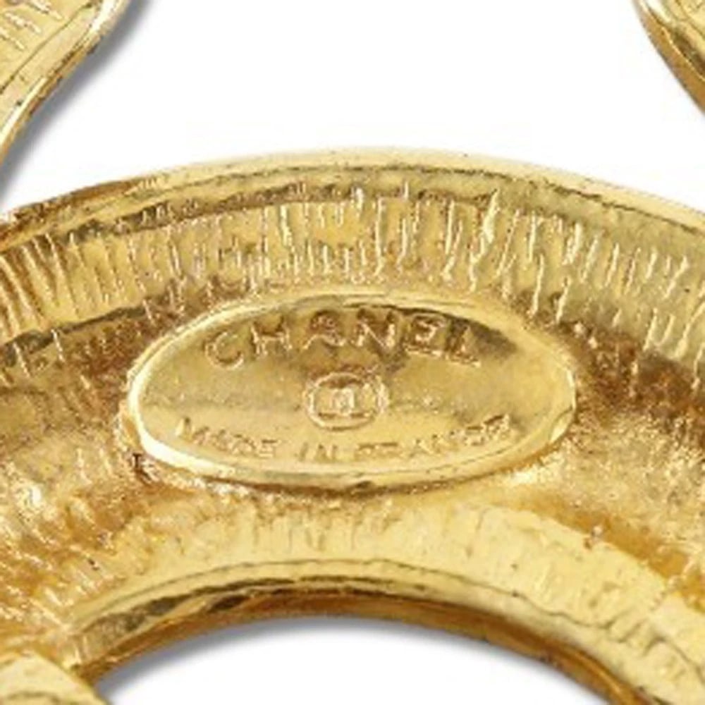 CHANEL COCO MARK BROOCH MATELASSE - 2