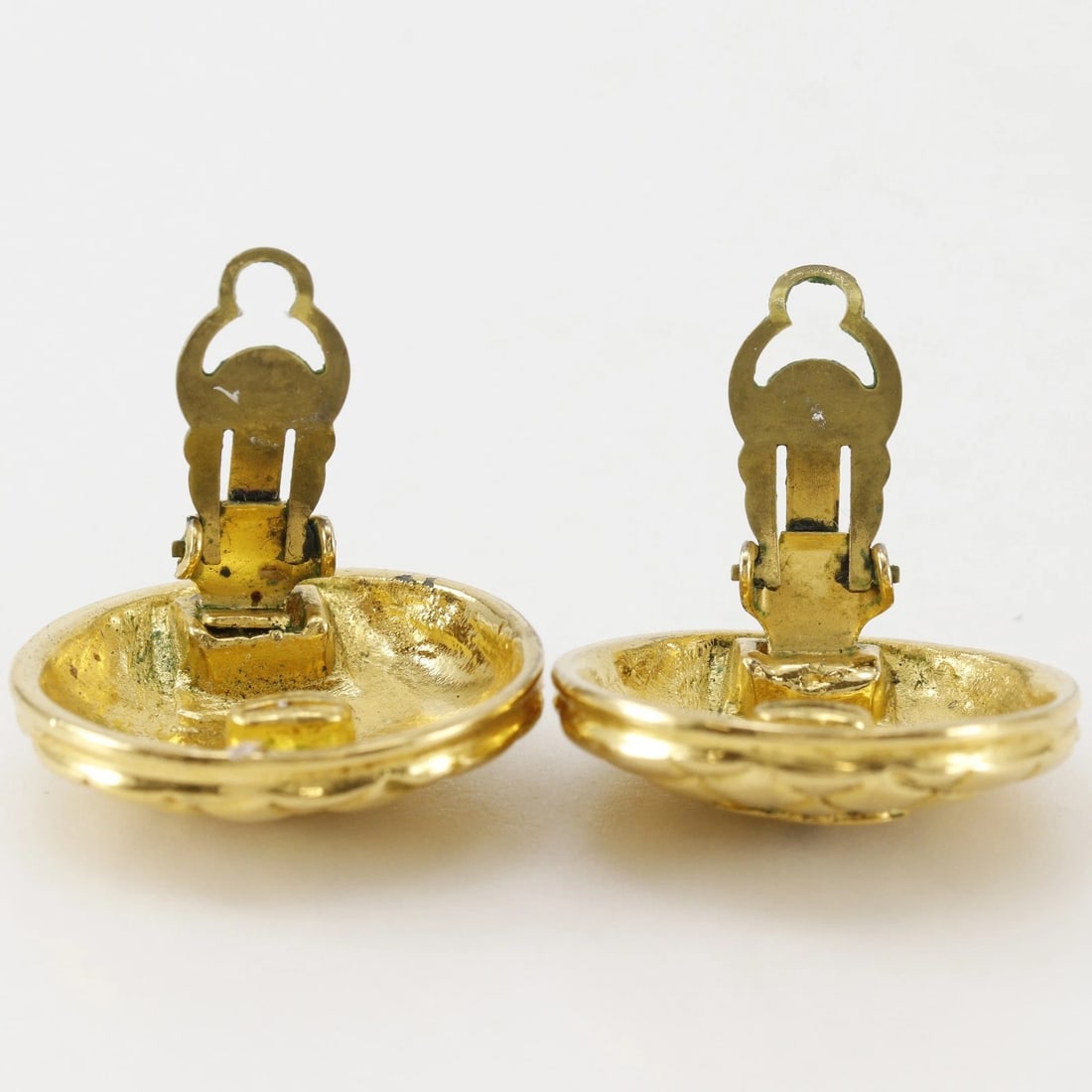 CHANEL COCO MARK MATELASSE EARRING - 2