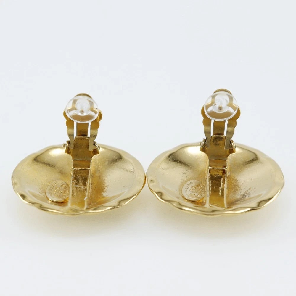 CHANEL COCO MARK EARRING MATELASSE - 2