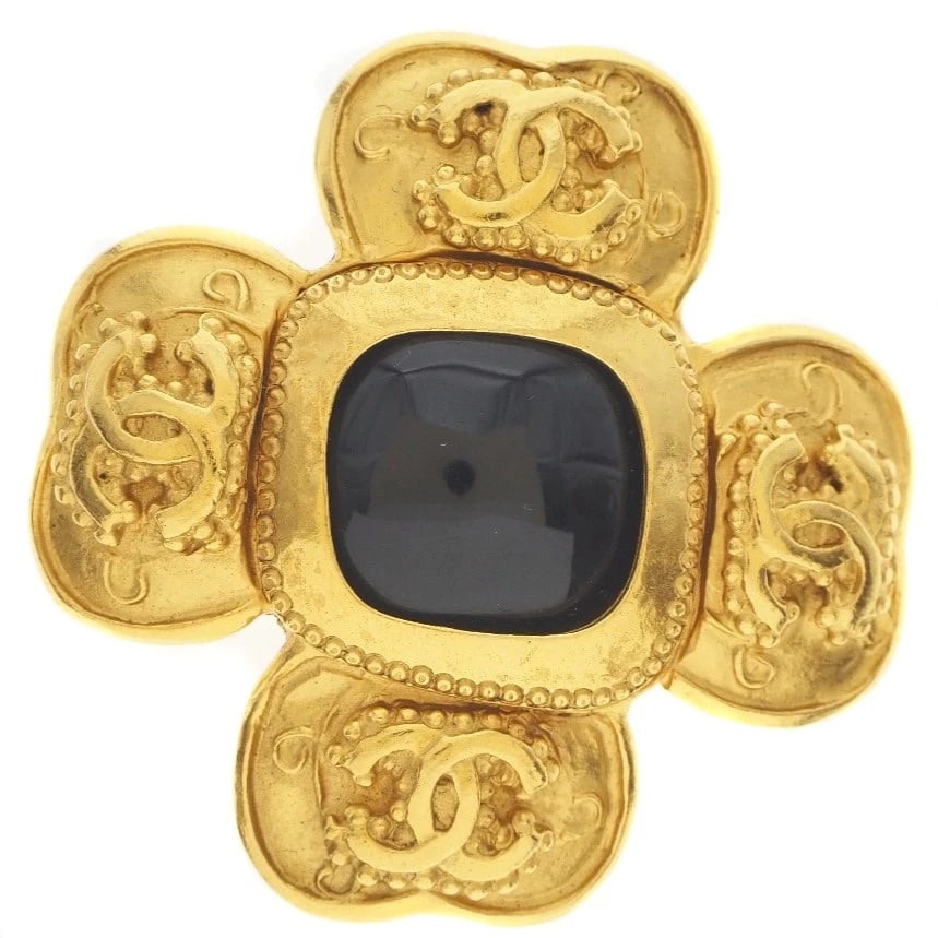 CHANEL COCO MARK BROOCH (1 of 2)
