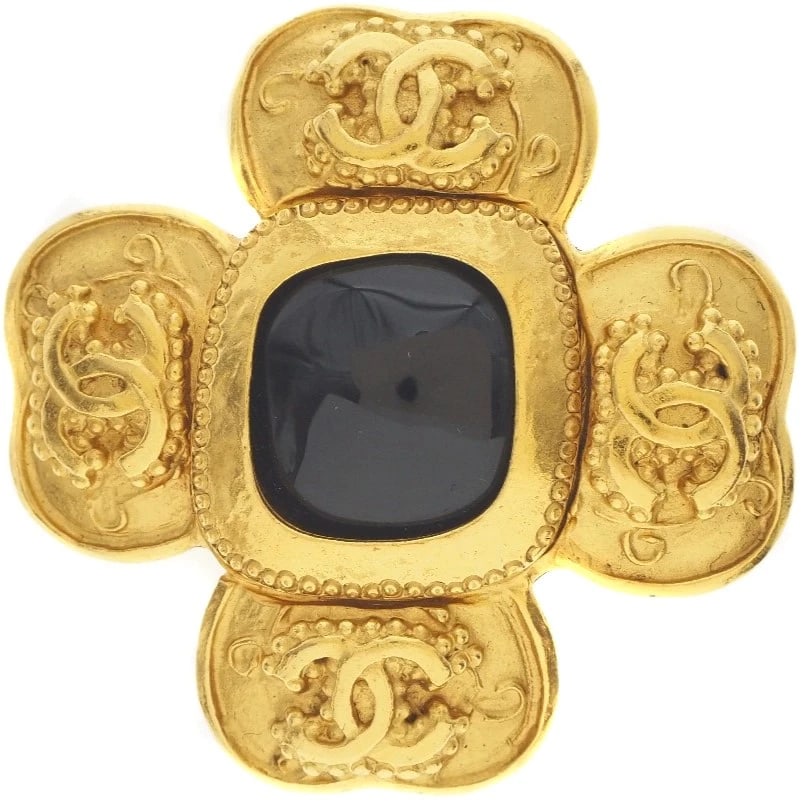 CHANEL COCO MARK BROOCH - 2