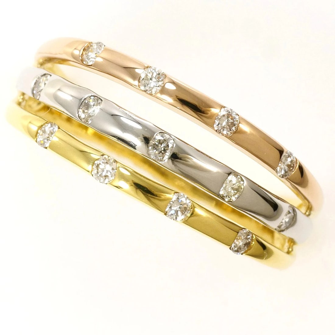 PT900 PLATINUM 18K YELLOW GOLD RING WITH DIAMOND: PT900 Platinum 18K Yellow Gold Ring with Diamond Brand: Unbranded Type/Style: Band ring Material: Pink gold (18K), Platinum 900, Yellow gold (18K), Main Stone Natural Color: Pink gold, Platinum, Yello