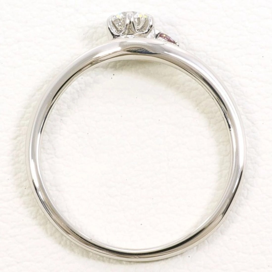 PT900 PLATINUM RING, DIAMOND - 2