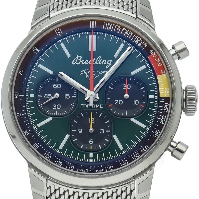 BREITLING TOP TIME B01 CHRONOGRAPH 41 FORD MUSTANG WATCH (1 of 3)