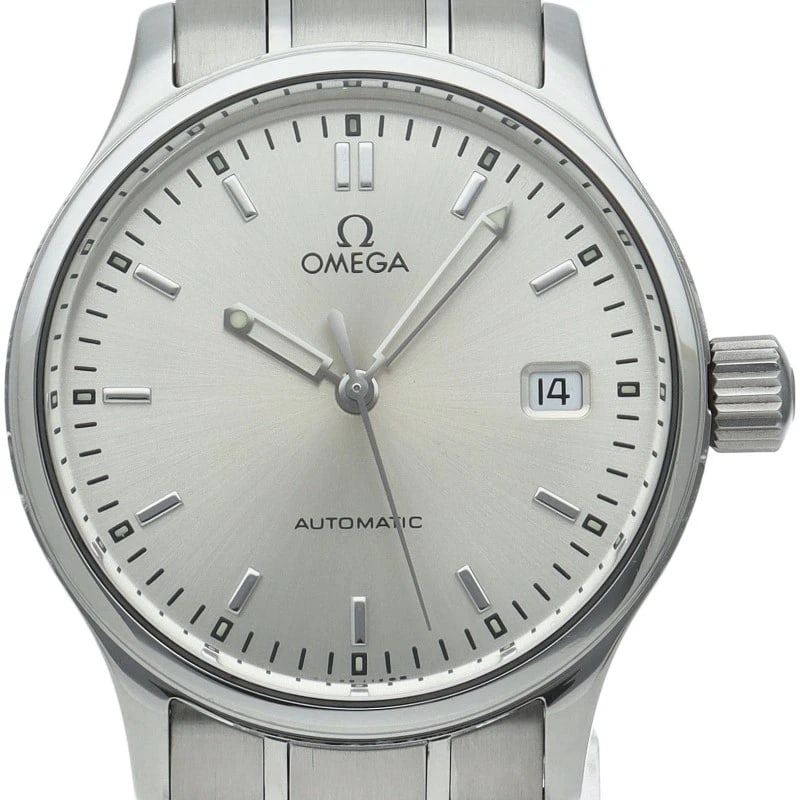 OMEGA CLASSIC AUTOMATIC WATCH STAINLESS STEEL SILVER WATCH: OMEGA Classic Automatic Watch Stainless Steel Silver Watch Brand: OMEGA Type/Style: Wristwatch Material: Band Material Stainless steel, Case Material Stainless steel Color: Dial Color Silver Size: