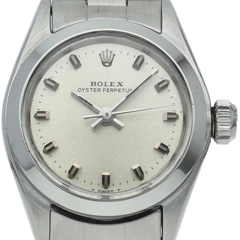 ROLEX OYSTER PERPETUAL ANTIQUE STAINLESS STEEL SILVER WATCH: ROLEx Oyster perpetual antique Stainless Steel Silver Watch Brand: ROLEx Type/Style: Wristwatch Material: Band Material Stainless steel, Case Material Stainless steel Color: Dial Color Silver Size: Ca