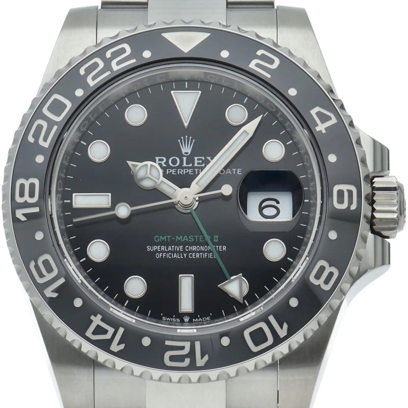 ROLEX GMT MASTER WATCH OYSTER STAINLESS STEEL BLACK WATCH: ROLEx GMT Master Watch Oyster Stainless Steel black Watch Brand: ROLEx Type/Style: Wristwatch Material: Band Material Stainless steel, Case Material Stainless steel Color: Dial Color black Size: Case
