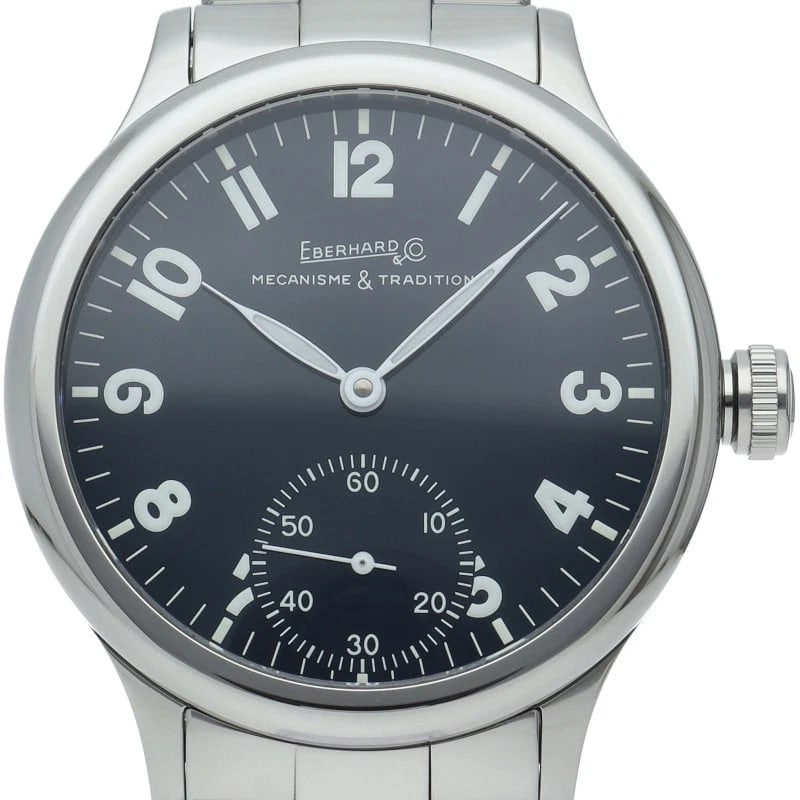 EBERHARD TRAVELSETRO VITRE WATCH CA STAINLESS STEEL WATCH: EBERHARD Travelsetro Vitre Watch CA Stainless Steel Watch Brand: EBERHARD Type/Style: Wristwatch Material: Band Material Stainless steel, Case Material Stainless steel Color: Dial Color none Size: