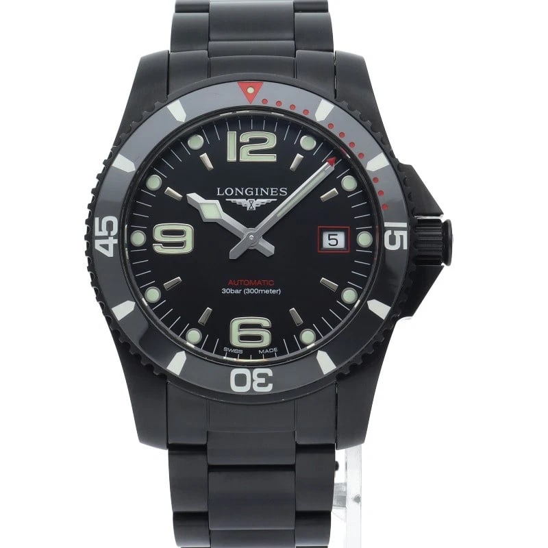 LONGINES HYDROCONQUEST BLACKOUT AUTOMATIC WATCH - 2