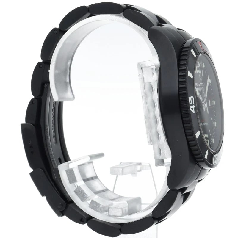 LONGINES HYDROCONQUEST BLACKOUT AUTOMATIC WATCH - 3