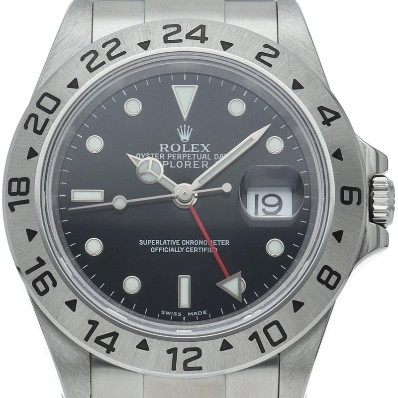 ROLEX EXPLORER STAINLESS STEEL BLACK WATCH: ROLEx Explorer Stainless Steel black Watch Brand: ROLEx Type/Style: Wristwatch Material: Band Material Stainless steel, Case Material Stainless steel Color: Dial Color black Size: Case Diameter(H):Abo