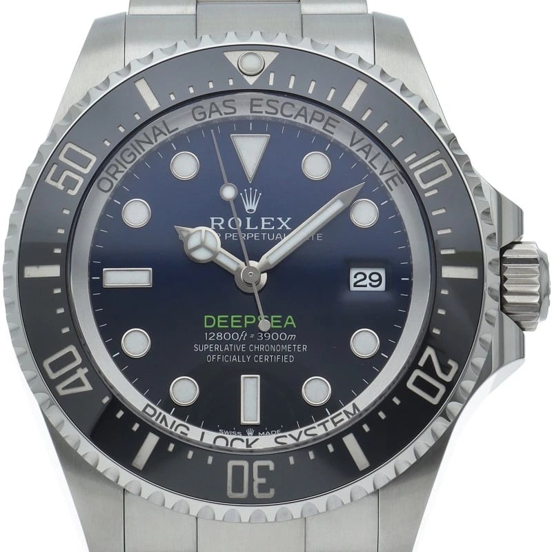 ROLEX SEA-DWELLER DEEP SEA WATCH BLUE WATCH: ROLEx Sea-Dweller Deep Sea Watch Blue Watch Brand: ROLEx Type/Style: Wristwatch Material: Band Material Stainless steel, Case Material Stainless steel Color: Dial Color Blue gradation Size: Case Diame