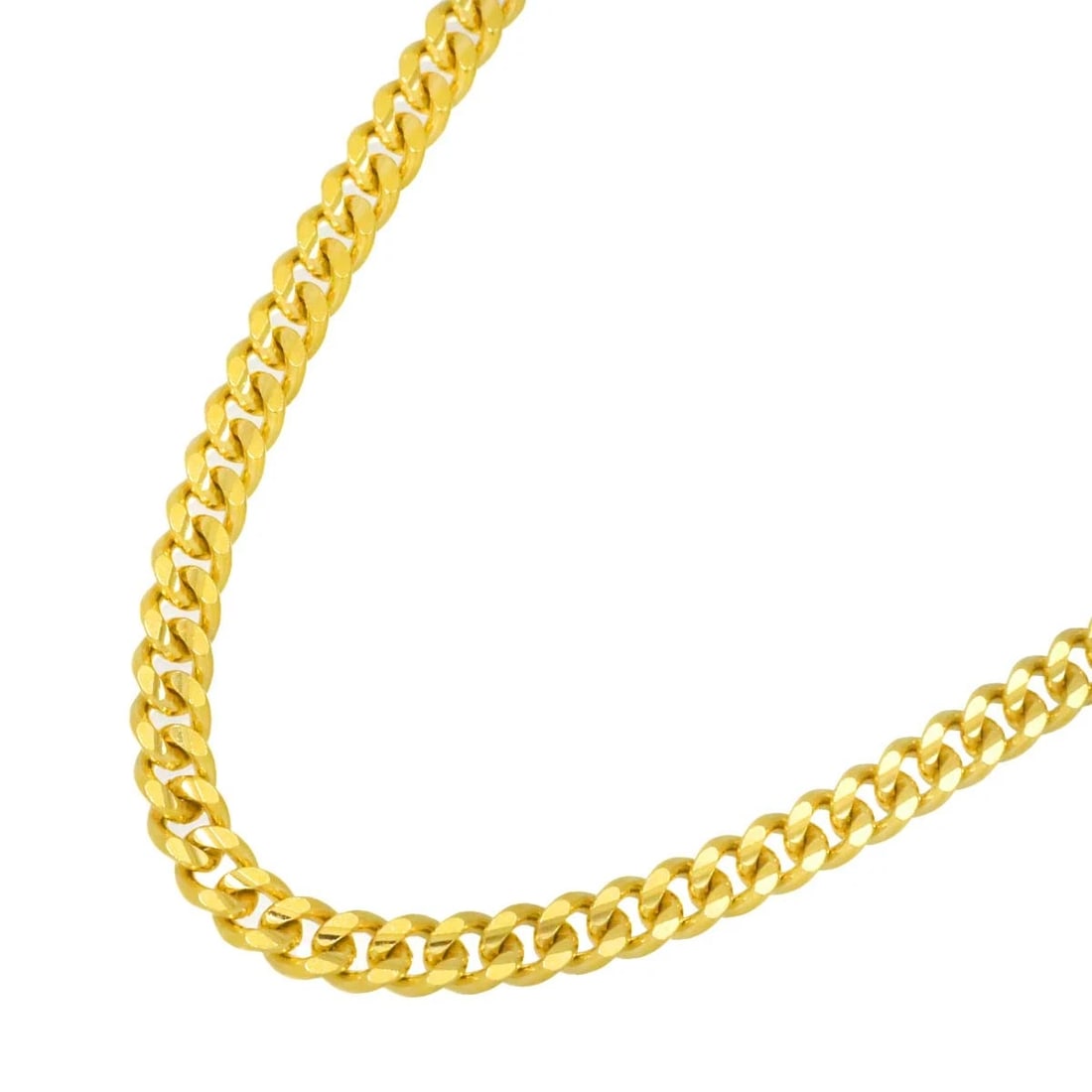 KIHEI CHAIN NECKLACE 18K YG 750: Kihei chain Necklace 18K YG 750 Brand: Unbranded Type/Style: Necklace Material: 750 Yellow Gold, Color: Gold Size: Inner circumference:23.8inch Width:(max.) 5.3mm Accessories: None Accessories