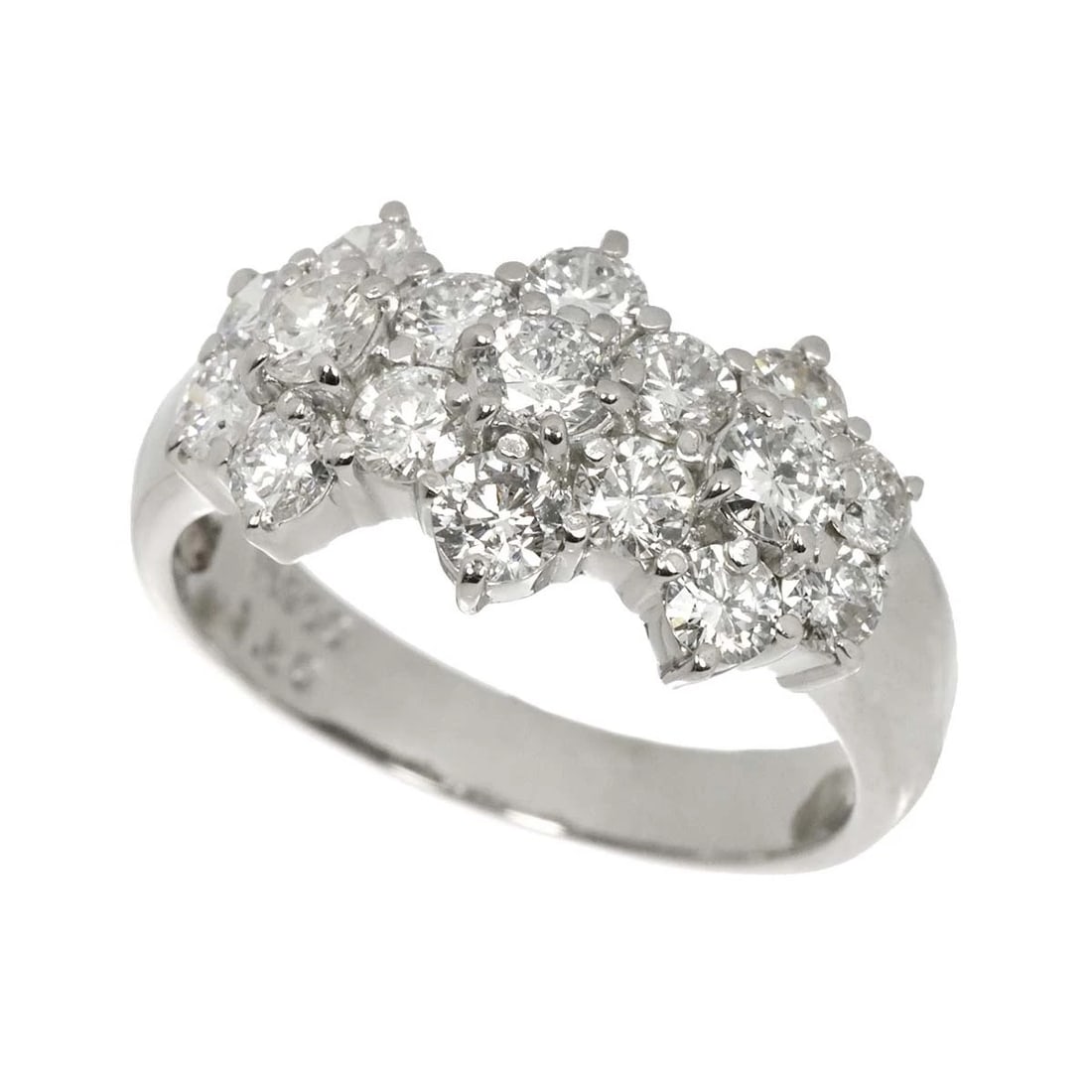 DIAMOND RING PT PLATINUM - 3