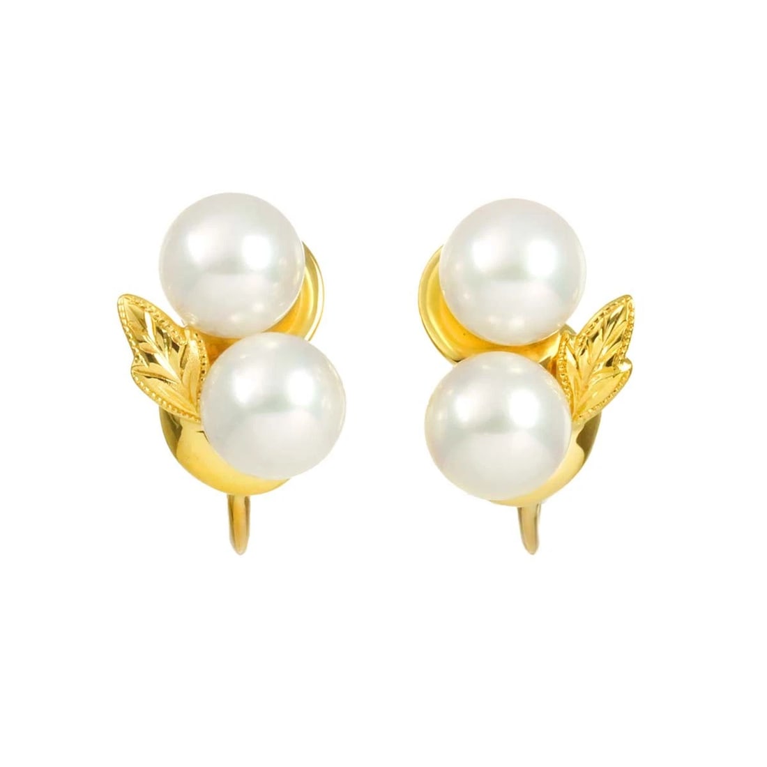 MIKIMOTO AKOYA PEARL EARRINGS CLIP ON 18K YELLOW GOLD 750: MIKIMOTO Akoya Pearl Earrings Clip on 18K Yellow Gold 750 Brand: MIKIMOTO Type/Style: Earrings Material: 750Yellow Gold, Main Stone Akoya Pearl Color: Yellow Gold Size: W9.3 x H13.3mm Accessories: