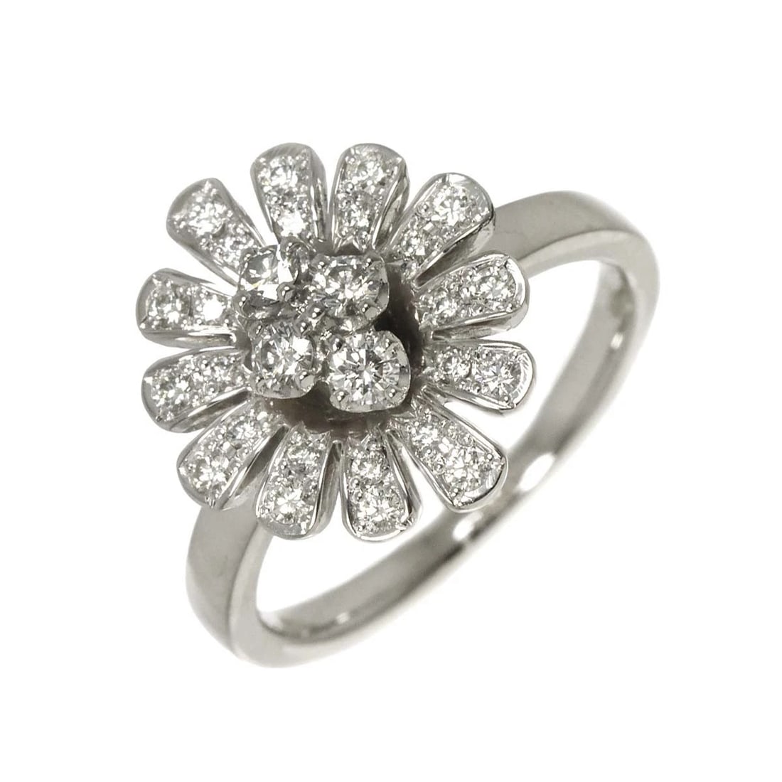 DIAMOND RING PT PLATINUM: Diamond Ring Pt Platinum Brand: Unbranded Type/Style: Ring Material: Platinum, Main Stone Natural Color: Platinum Size: 6(US) Accessories: None Accessories Notice: When purchasing pre-owne