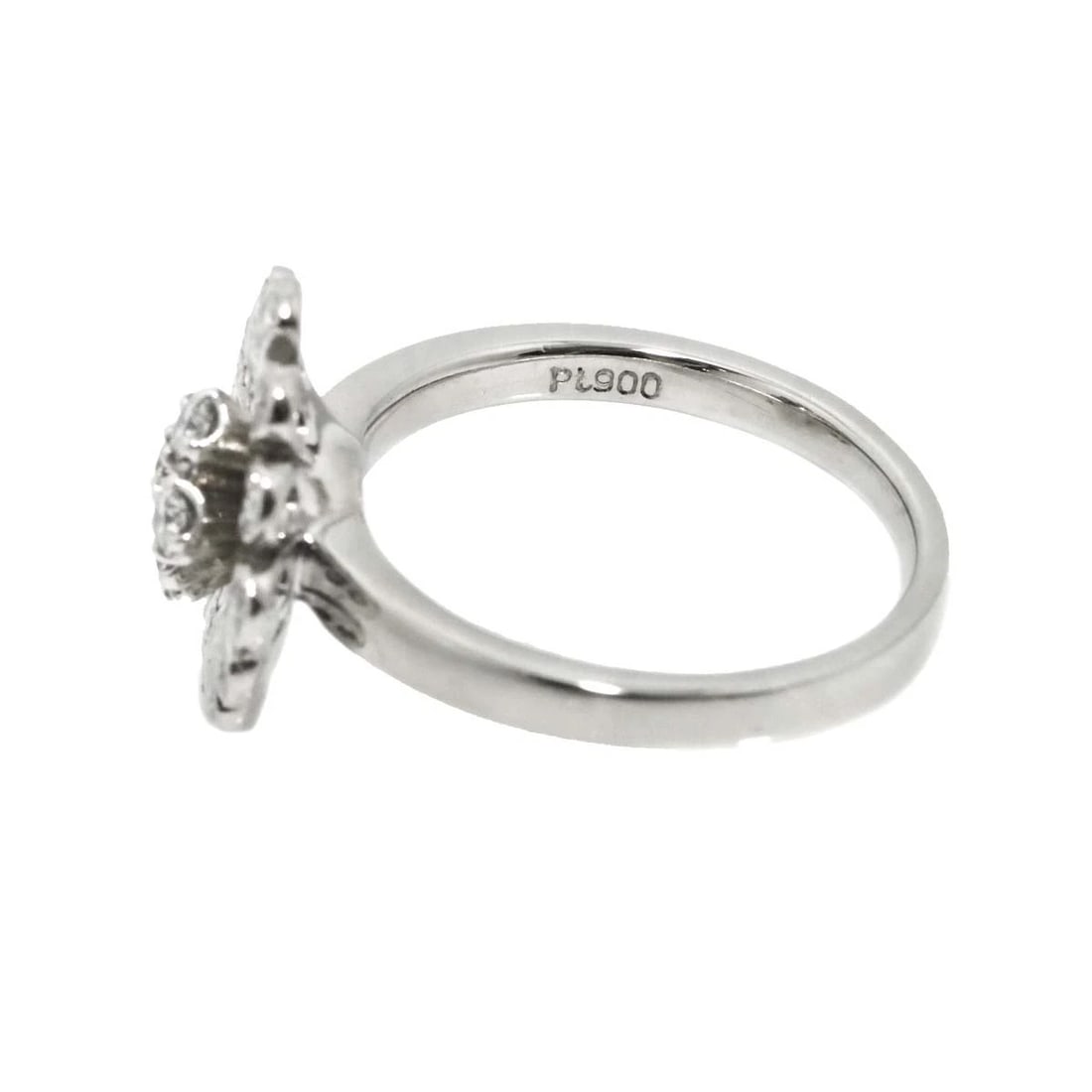DIAMOND RING PT PLATINUM - 4