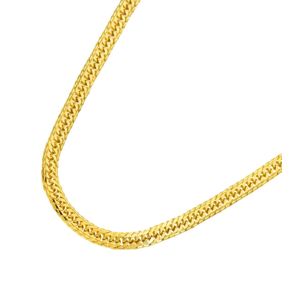 KIHEI CHAIN NECKLACE 18K YG 750: Kihei chain Necklace 18K YG 750 Brand: Unbranded Type/Style: Necklace Material: 18K yellow gold, Color: Gold Size: Inner circumference:19.7inch Width:(max.) 4.1mm Accessories: None Accesso