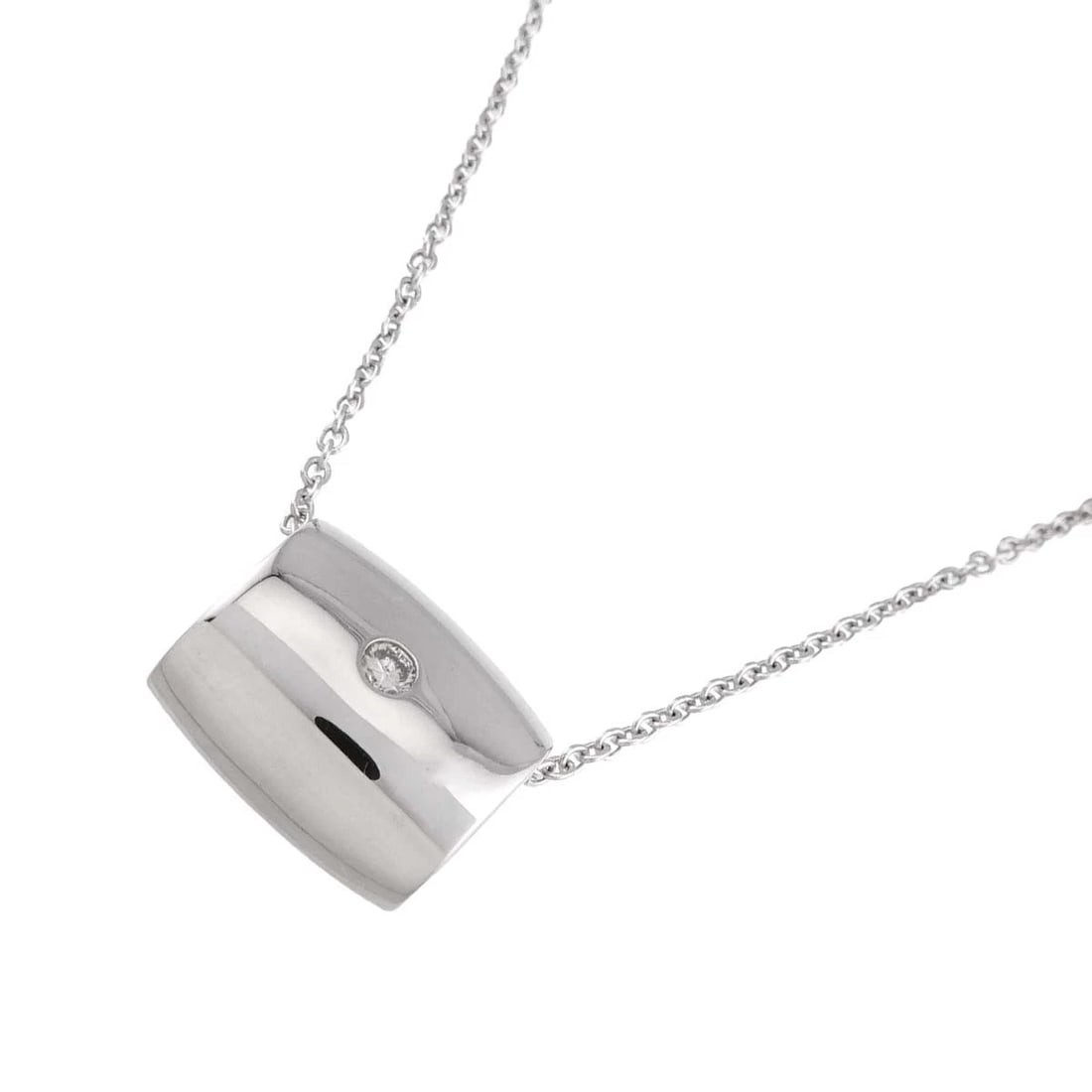 PIAGET DIAMOND NECKLACE 18K WHITE GOLD 750: PIAGET Diamond Necklace 18K White Gold 750 Brand: PIAGET Type/Style: Necklace Material: 750White Gold, Main Stone Natural Color: White Gold Size: internal circumference of the chain:16.5inch Top