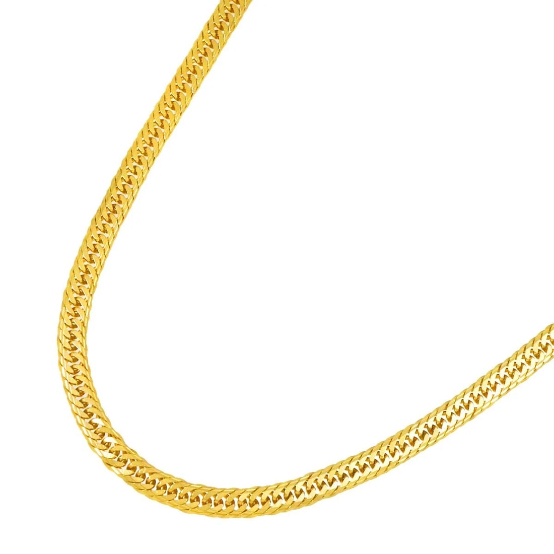KIHEI CHAIN NECKLACE 18K YG 750: Kihei chain Necklace 18K YG 750 Brand: Unbranded Type/Style: Necklace Material: 750 Yellow Gold, Color: Gold Size: Inner circumference:21.7inch Width:(max.) 4mm Accessories: None Accessori