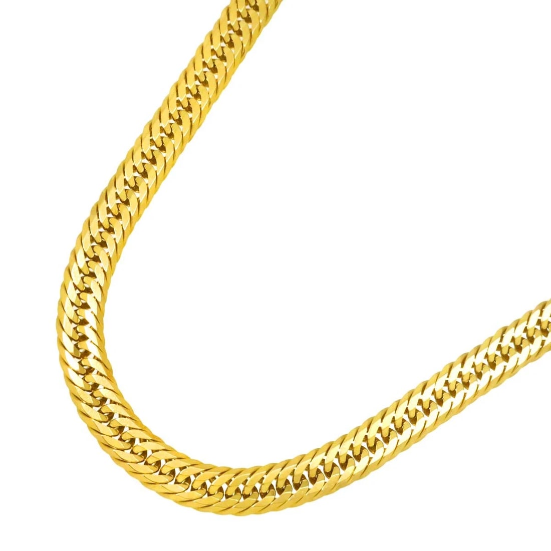 KIHEI CHAIN NECKLACE 18K YG 750: Kihei chain Necklace 18K YG 750 Brand: Unbranded Type/Style: Necklace Material: 750 Yellow Gold, Color: Gold Size: Inner circumference:19.9inch Width:(max.) 6.3mm Accessories: None Accesso