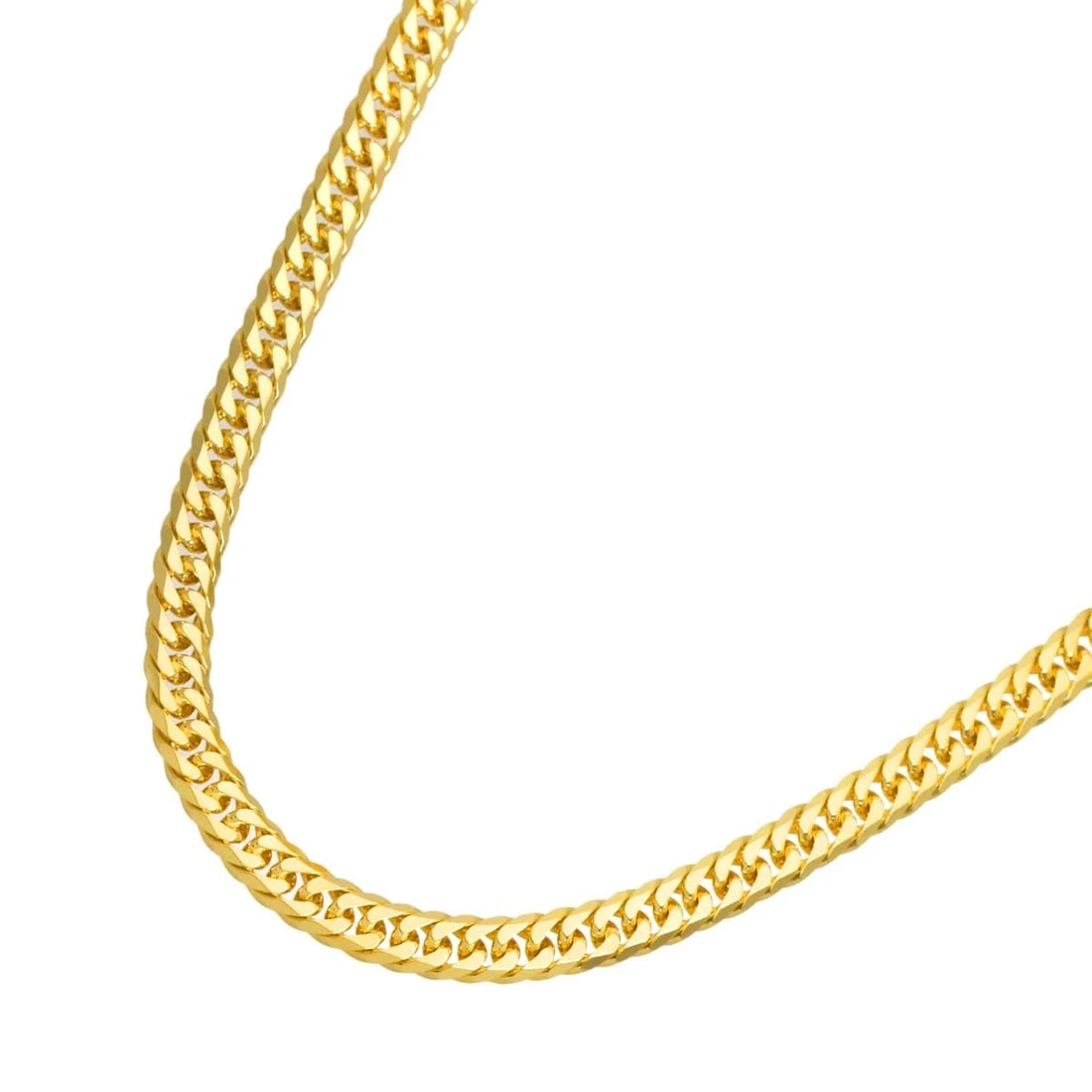 KIHEI CHAIN NECKLACE 18K YG 750: Kihei chain Necklace 18K YG 750 Brand: Unbranded Type/Style: Necklace Material: 750 Yellow Gold, Color: Gold Size: Inner circumference:19.7inch Width:(max.) 4.4mm Accessories: None Accesso
