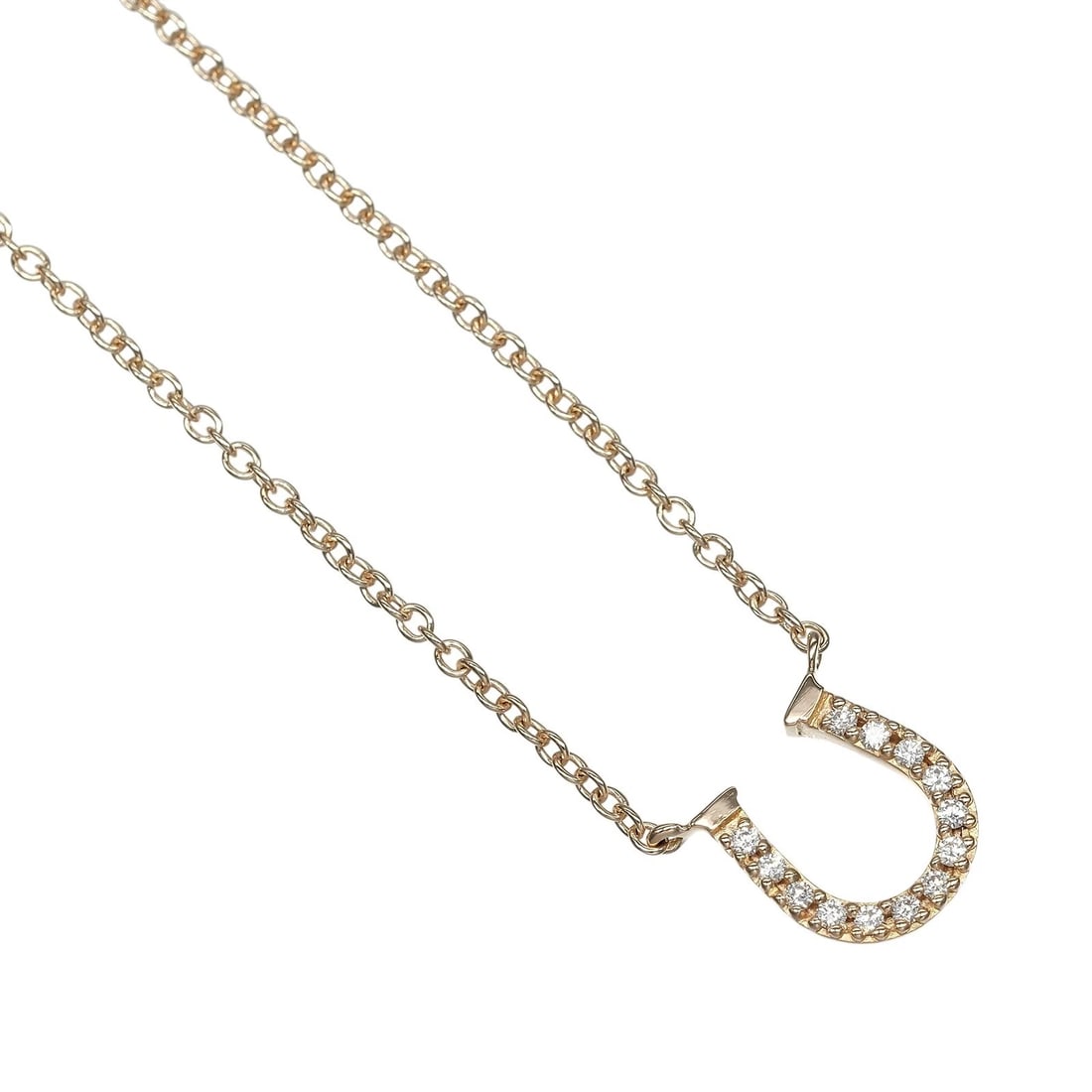 TIFFANY&CO. METRO HORSESHOE NECKLACE: TIFFANY&Co. Metro Horseshoe Necklace Brand: TIFFANY&Co. Type/Style: Necklace Material: K18 Pink Gold, Color: PG Size: Size(CM) Neck around?40cm Top?W6.8mm x H8.4mm Accessories: None Accessories