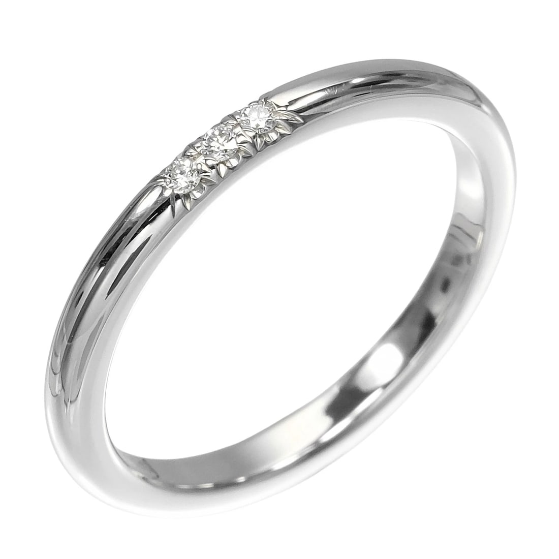 TIFFANY&CO. FOREVER CLASSIC BAND RING: TIFFANY&Co. forever classic band Ring Brand: TIFFANY&Co. Type/Style: Ring Material: Pt950Platinum, Color: Silver Size: 4.3(US Size) Accessories: None Accessories Notice: When purchasing pr