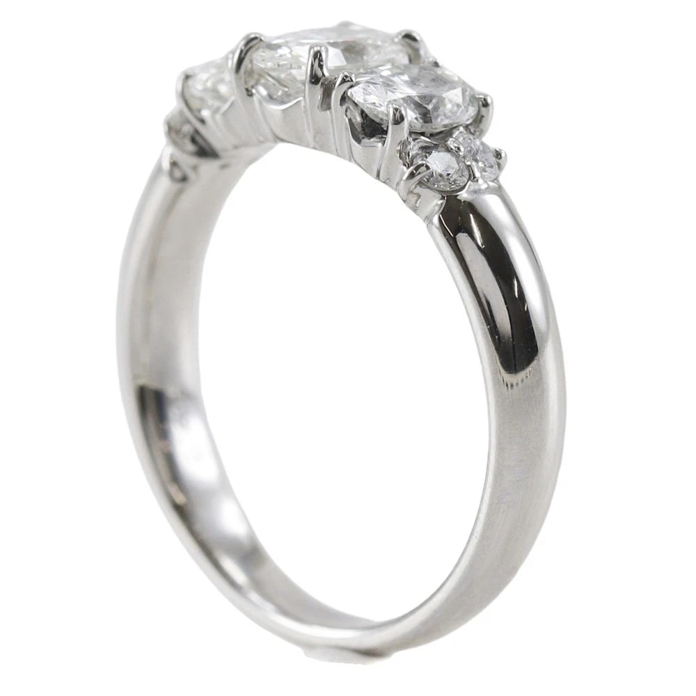 OVAL RING PT900PLATINUM - 2