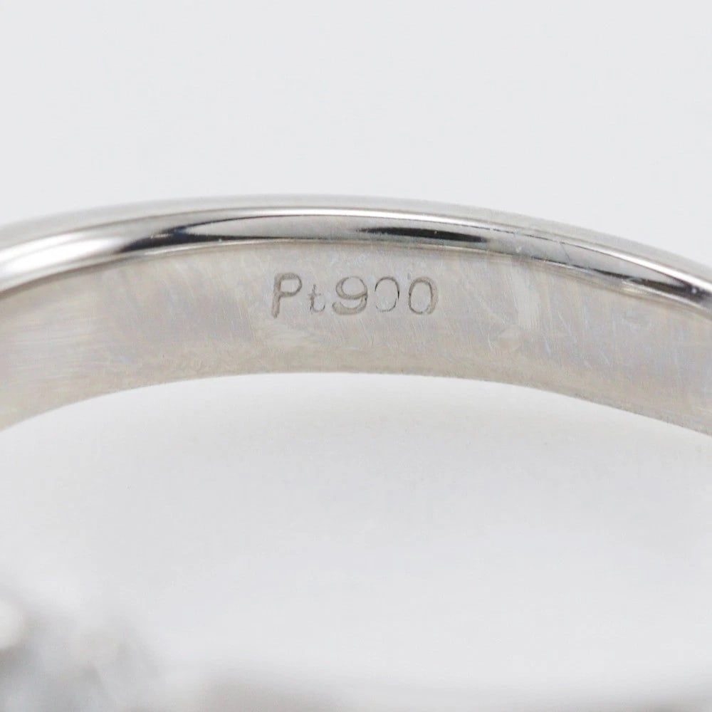 OVAL RING PT900PLATINUM - 5