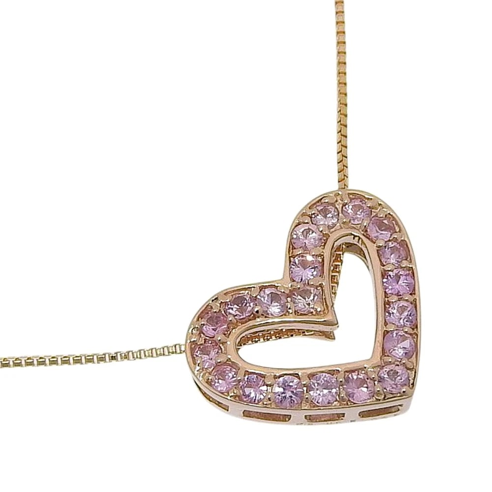 HEART NECKLACE K18 YELLOW GOLD: heart Necklace K18 yellow gold Brand: no brand Type/Style: Necklace Material: K18 yellow gold, Color: YG Size: Size(CM) Neck around?43cm Top?W14.5mm x H12mm Accessories: None Accessories Notice: When